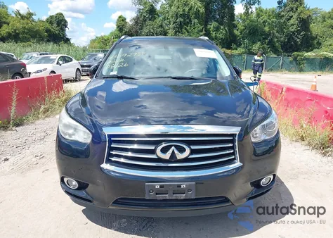 2013 Infiniti Jx35 z USA, uszkodzony, nr VIN 5N1AL0MM4DC333956